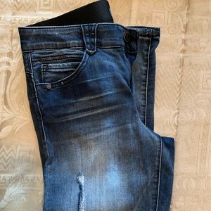 Democracy ab solution skinny jeans  light distress